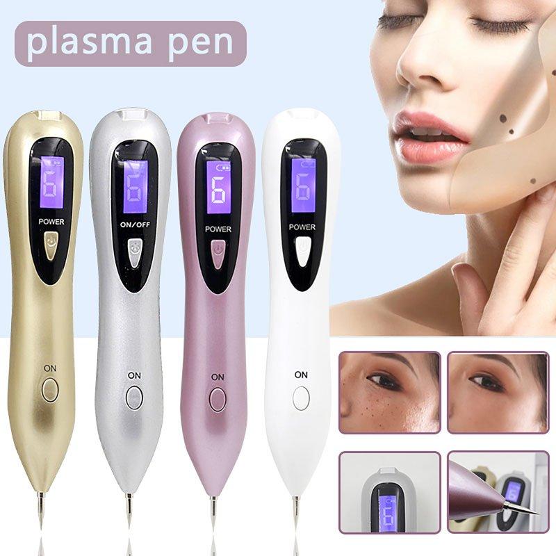 Face Care |  6 Levels Plasma Mole Removal Pen Without Light Portable Freckle Black Dot Tattoo Remover Skin Care Beauty Device Gold Face Care Face Care