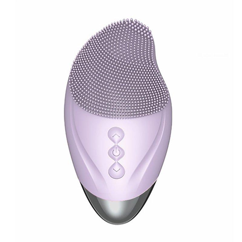 Face Care |  Facial Cleanser USB Rechargeable Multi-functional Face Cleansing Brush Eye Massager Pore Deep Cleansing Device hyacinth purple Face Care Face Care