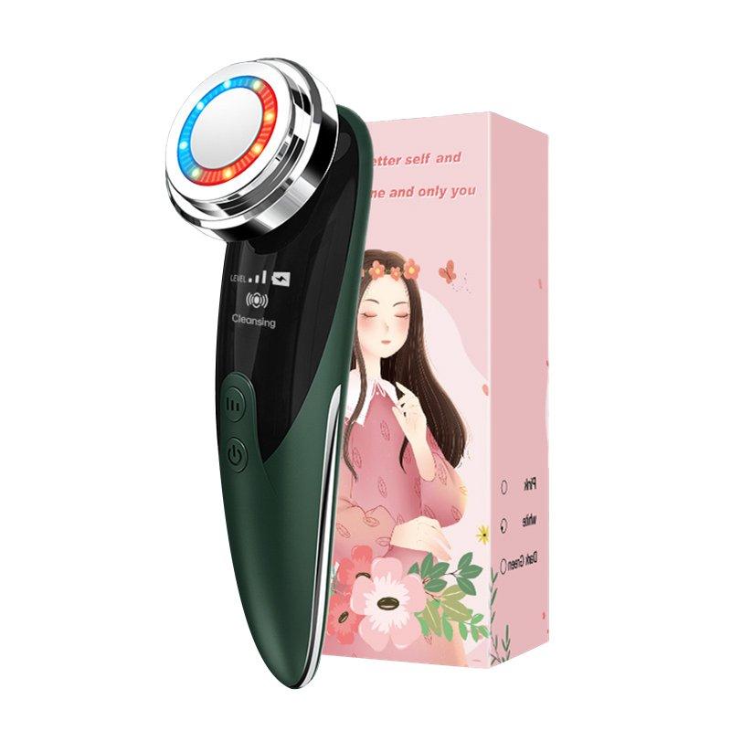 Face Care |  Facial Massager Ultrasonic Facial Cleanser Wrinkle Removal Anti Aging Skin Rejuvenation Skin Care Tools Pink Face Care Face Care