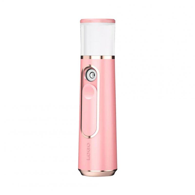 Face Care |  Mini Portable Facial Sprayer Hydration Instrument Handheld Facial Steamer Beauty Moisturizing Humidifier pink Face Care Face Care