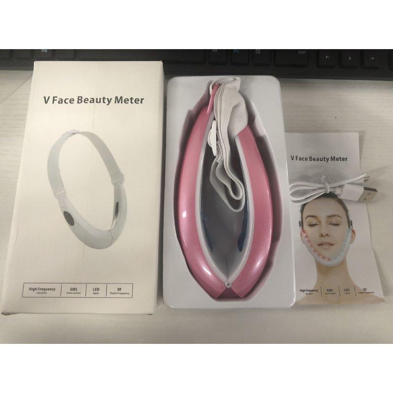 Face Care |  V-face Lifting Beauty Device 5 Modes Ems Slimming Face Massager Double Chin Removal Tool Pink Face Care Face Care