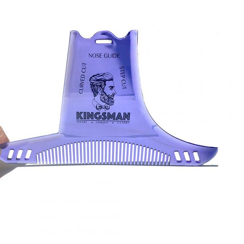 Hair Care Tools |  Beard Shaping Styling Template Beard Comb Men Shaving Tools Hair Beard Trim Template Comb purple Hair Care Tools Hair Care Tools