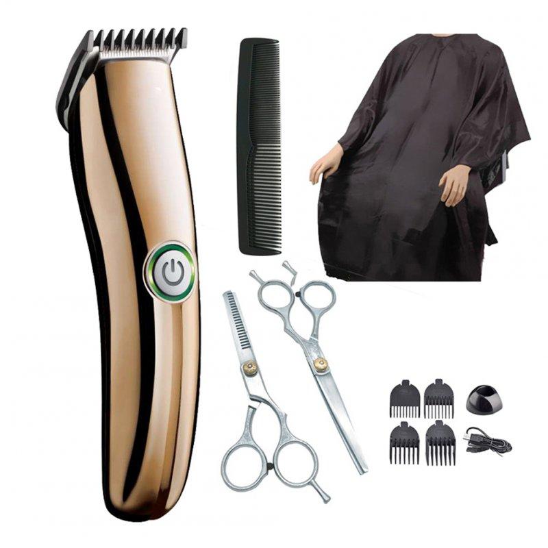 Hair Clippers |  11 In 1 Multifunction Professional Hair Clipper Electric Hair Trimmer Beard Trimmer Cutter Sets Hair clipper combination + cloth + scissors combination + haircut comb Hair Clippers Hair clipper combination + cloth + scissors combination + haircut comb