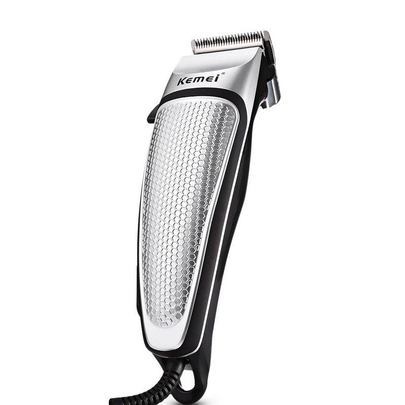 Hair Clippers |  Professional Hair Clipper Electric Trimmer Household Low Noise Haircut Men Shaving Machine Hair Styling Tool Silver_AU Plug Hair Clippers Hair Clippers