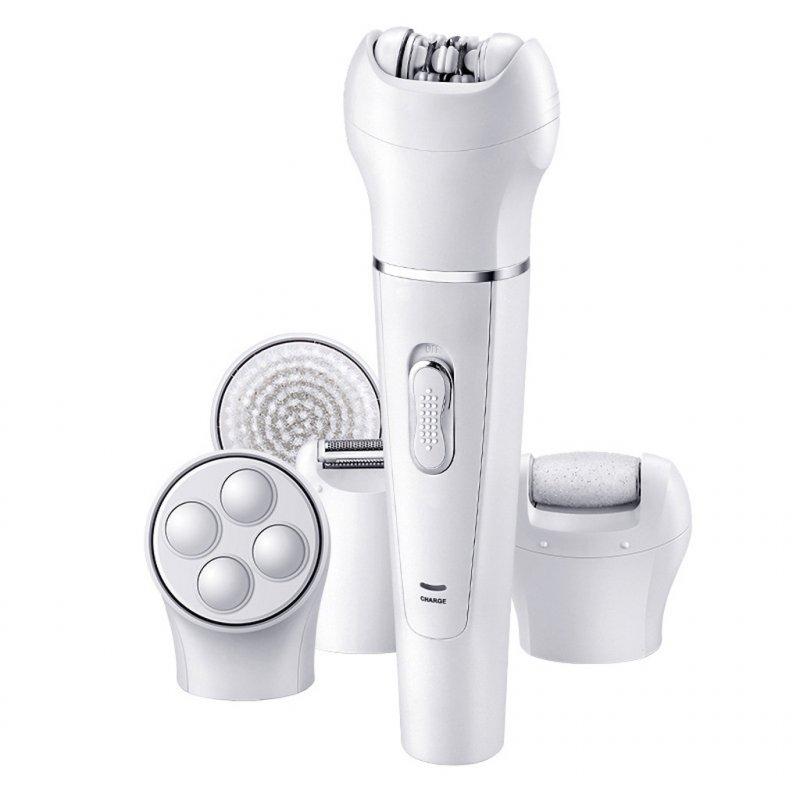 Massager & Relaxation |  5 in 1 Epilator Shaver white_US plug Health Care Massager & Relaxation