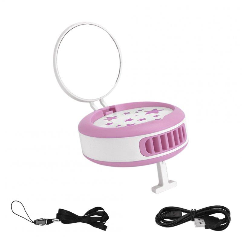 Nail Tools |  USB Eyelash Extension Mini Fan with Mirror Glue Grafted Eyelashes Dedicated Dryer Makeup Tools Pink Makeup Nail Tools