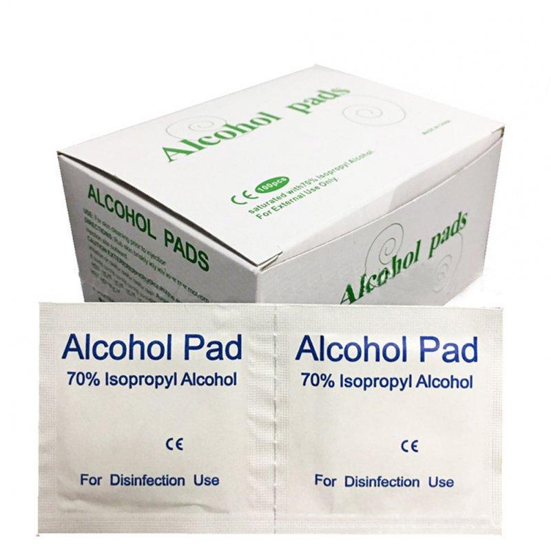 Personal Care |  Disposable Sterilization Medical Swabs Pads Wet Wipes Antiseptic Tissue 100 tablets Health Care 100 tablets