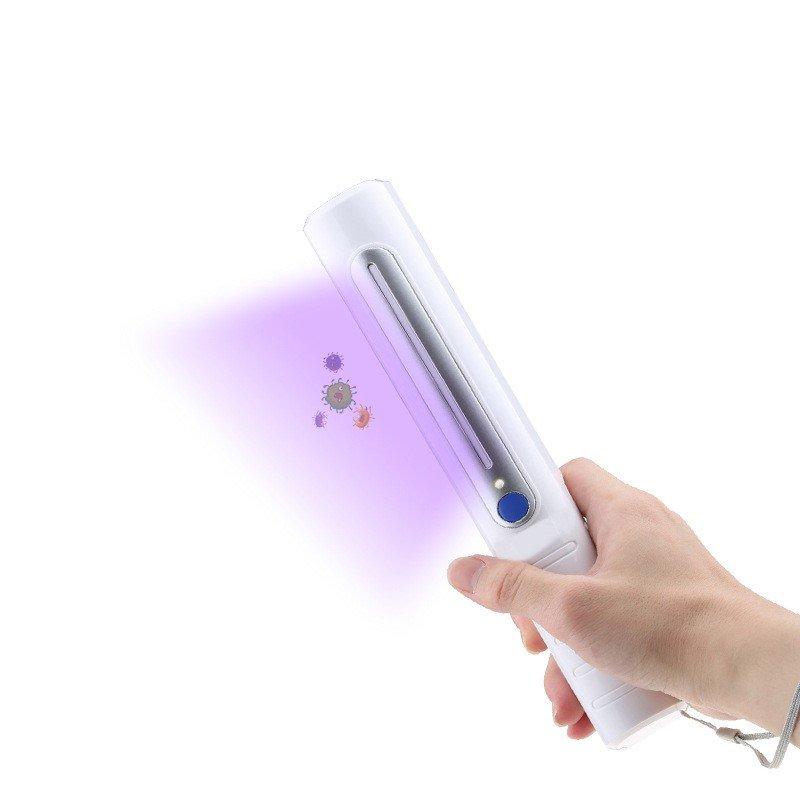 Personal Health Protection |  Holding Ultraviolet Lamps Portable Germicidal Light UV Disinfection Sterilizer white Health Care Personal Health Protection