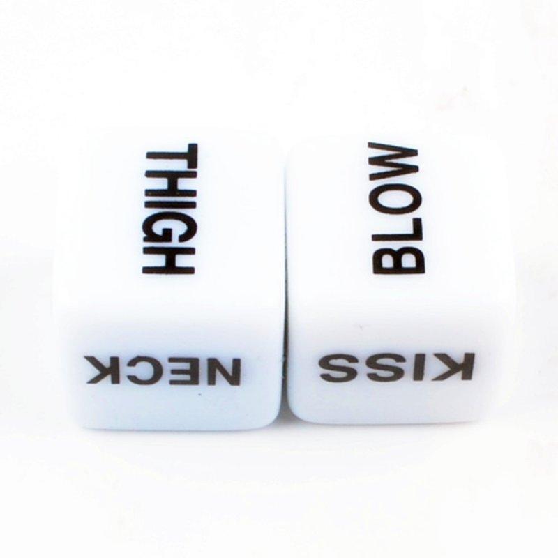 Sex Toys |  Adult Sexy Toys 12 Sides Sex Dice Sexual Games Dice Couple Erotic Toy Cube Accessoires Sexuels Sexy Toys For Women Sex Shop white english letters a pair Adult Items Sex Toys