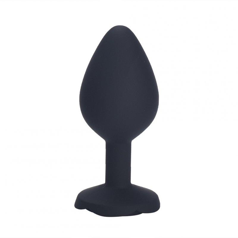 Sex Toys |  Anal Beads Rose Anal Butt Plug Sex Products For Adults Erotic Toys For Woman Gay Men Anus Dilator Intimate Goods black medium size Adult Items Black + Medium size