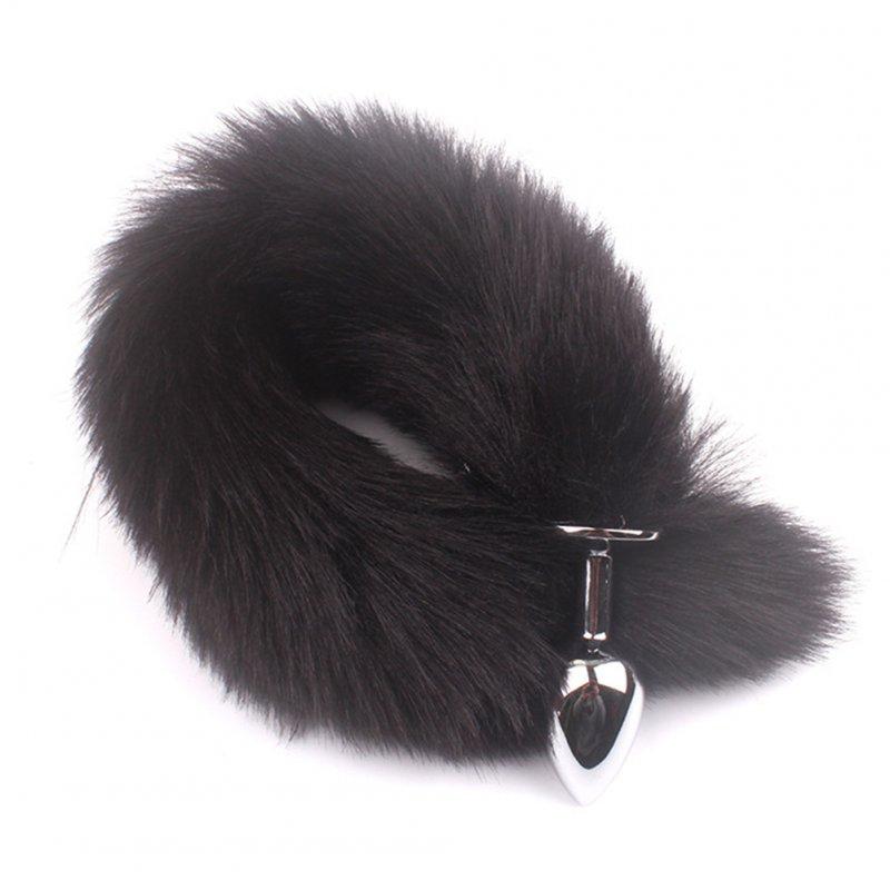 Sex Toys |  Anal Plug Long Tail Fluffy Tail Butt Plug Anal Sex Toy Cute Sexy Cosplay For Adults Men Women Couples Sex Games black Adult Items Black