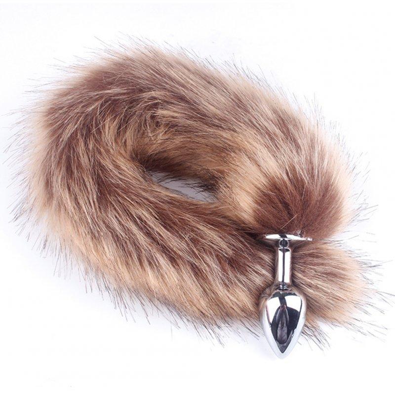 Sex Toys |  Anal Plug Long Tail Fluffy Tail Butt Plug Anal Sex Toy Cute Sexy Cosplay For Adults Men Women Couples Sex Games leopard print Adult Items Leopard print