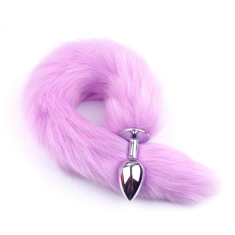 Sex Toys |  Anal Plug Long Tail Fluffy Tail Butt Plug Anal Sex Toy Cute Sexy Cosplay For Adults Men Women Couples Sex Games Purple Adult Items Purple