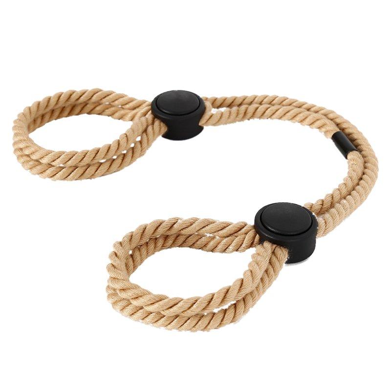 Sex Toys |  Cotton Rope Cuffs Handcuffs Ankle Cuff Restraints Bondage Bracelet BDSM Fetish Adult Sex Toys For Couples Exotic Accessories yellow Adult Items Sex Toys