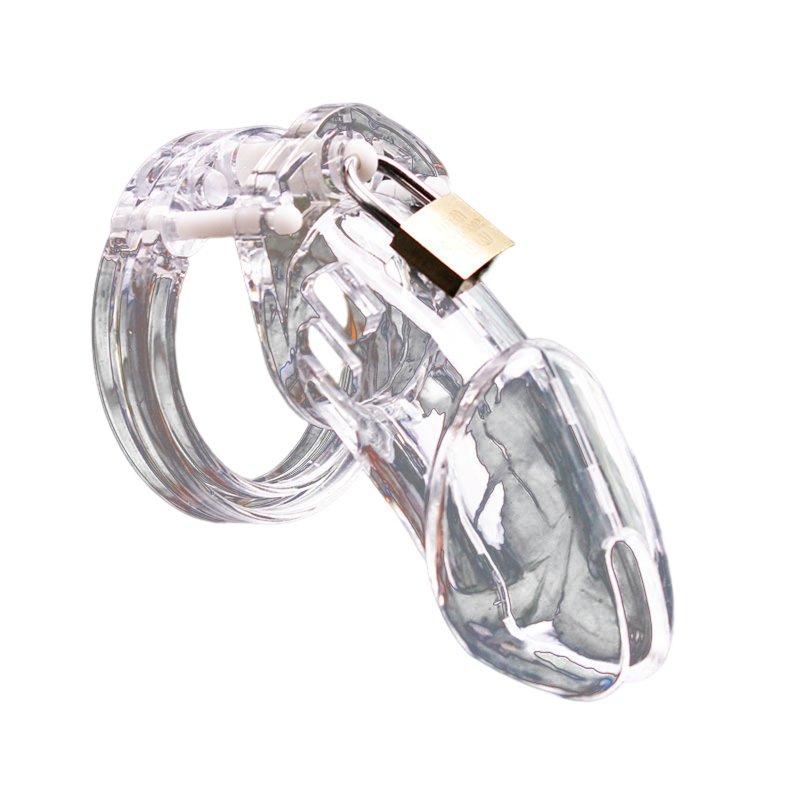 Sex Toys |  Male Chastity Cage Lightweight Penis Cage Cock Cage Device Sex Toys Cock Rings With Lock For Male Men Penis Exercise transparent long Adult Items Sex Toys