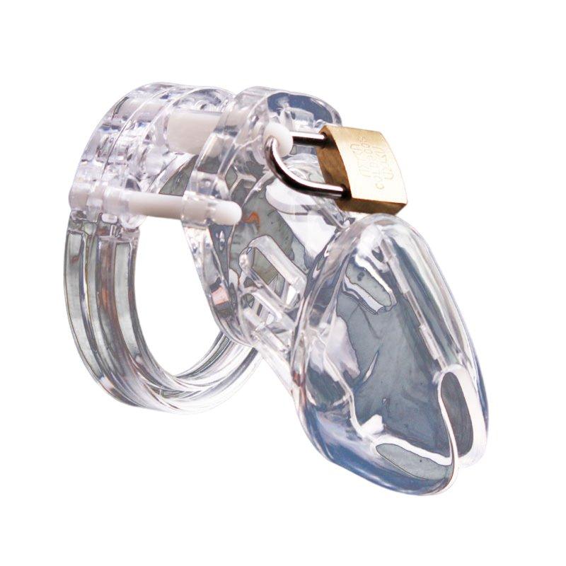 Sex Toys |  Male Chastity Cage Lightweight Penis Cage Cock Cage Device Sex Toys Cock Rings With Lock For Male Men Penis Exercise transparent short Adult Items Sex Toys