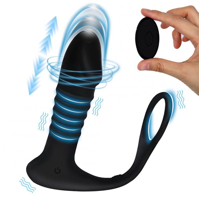 Sex Toys |  Male Fake Penis Ergonomic Design Usb Rechargeable Automatic Retractable Remote Control Adult Sexual Products Adult Items Remote control