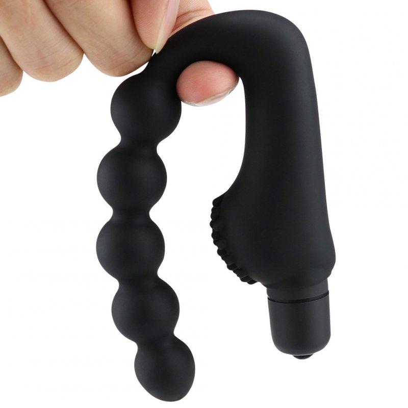 Sex Toys |  Men Silicone Anal Plug 10 Speeds Portable Waterproof Ergonomic Design Vibrator Prostate Massager Sex Toys 10 modes, black Adult Items 10 modes, black