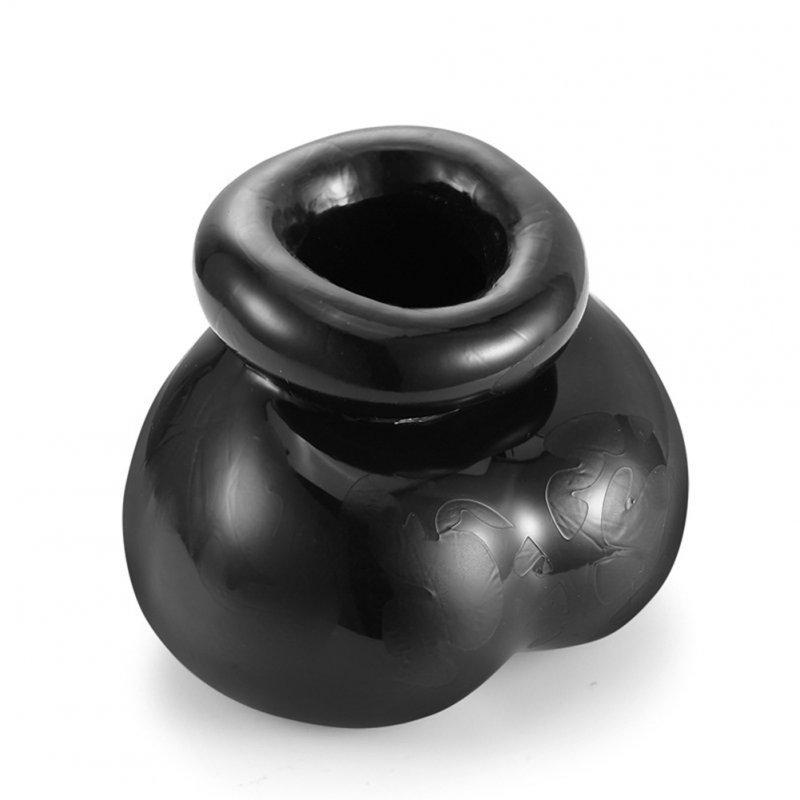 Sex Toys |  Men Waterproof Silicone Ball Scrotum  Bag Testicle Bondage Lock Ring Penis Endurance Exercise Adult Sex Toys Enrich Your Sex Life black Adult Items Black