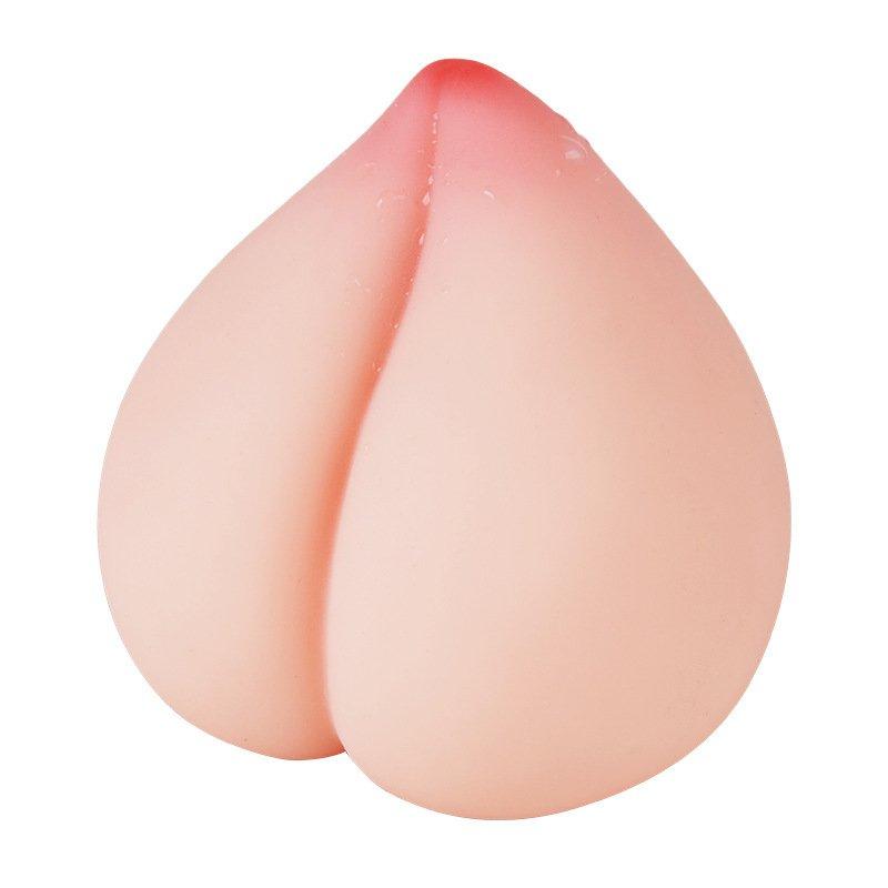 Sex Toys |  Peach Butt Soft Male Masturbators Mini Portable Ass Toys Artificial Vagina Decompression Mimi Ball For Men Peach Adult Items Peach