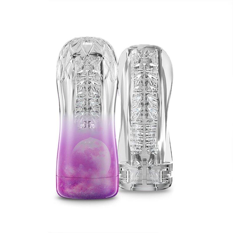 Sex Toys |  Sensual Massage Male Masturbator Soothing Sculpted Masturbation Cup For Men Reusable Pleasure Sleeve Device Sex Toy For Men Purple Adult Items Purple