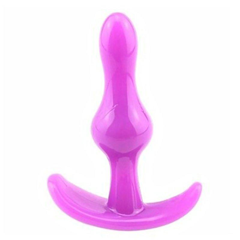 Sex Toys |  Silicone Anal Plug Trainer Waterproof Silicone Butt Plugs Soft Silicone Plugs Toys Beginners Starter For Women Men A purple Adult Items A purple