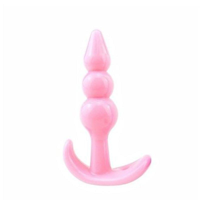 Sex Toys |  Silicone Anal Plug Trainer Waterproof Silicone Butt Plugs Soft Silicone Plugs Toys Beginners Starter For Women Men B Pink Adult Items B Pink