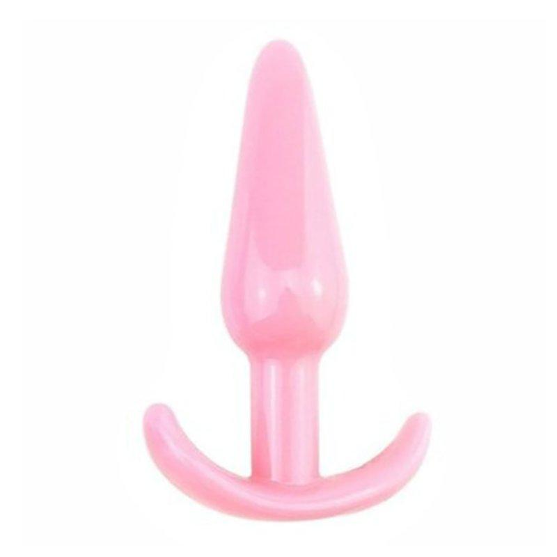 Sex Toys |  Silicone Anal Plug Trainer Waterproof Silicone Butt Plugs Soft Silicone Plugs Toys Beginners Starter For Women Men C pink Adult Items C pink