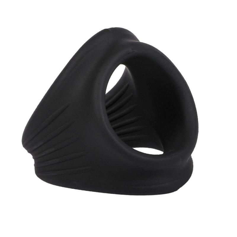 Sex Toys |  Silicone Male Penis Ring Ultra Soft Premium Stretchy Cock Ring Penis Enlargers Sex Toy For Men & Couples black Adult Items Black