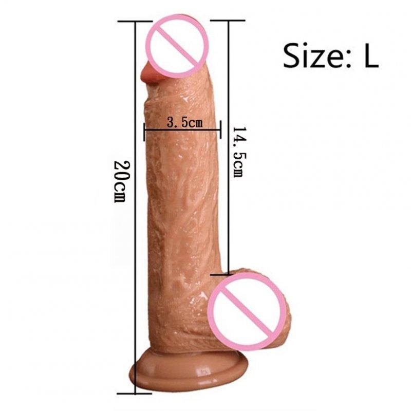 Sex Toys |  Silicone Realistic Dildos  Penis With Strong Suction Cup Women Masturbator Manual Adult Supplies Erotic Sex Toys Suitable For Women Men Couples ZB-02 Large Adult Items Sex Toys