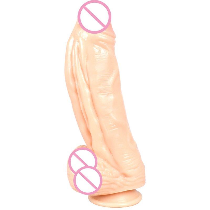 Sex Toys |  Super-large Realistic Alien Female Masturbation Device Simulation Penis Big Anal Plug Female Masturbation Toy Pene small skin color Adult Items Sex Toys