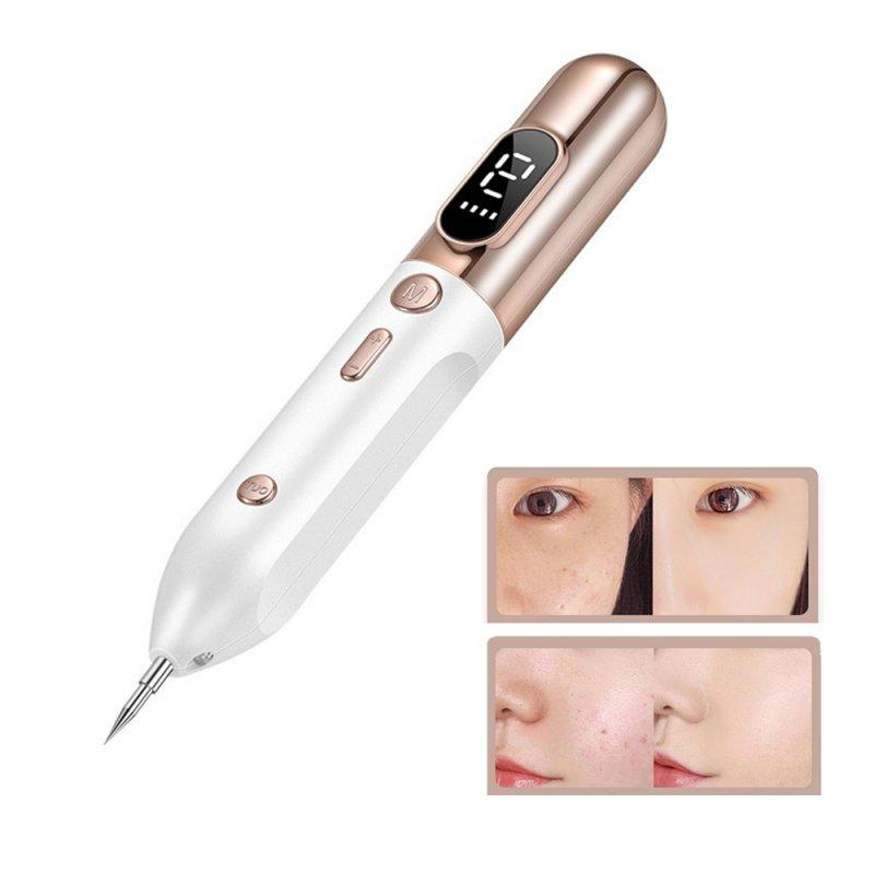 Skin Care Tools |  Skin Care Mole Tattoo Freckle Removal Pen LCD Sweep Spot Mole Removing Wart Corns Dark Spot Remover Salon Beauty Machine  Gold Skin Care Gold