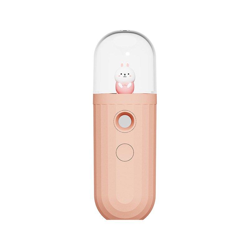 Skin Care Tools |  USB Rechargable Air Humidifier Handheld Portable Steamed Face Mist Spray for Home Bunny (pink) Skin Care Bunny (pink)