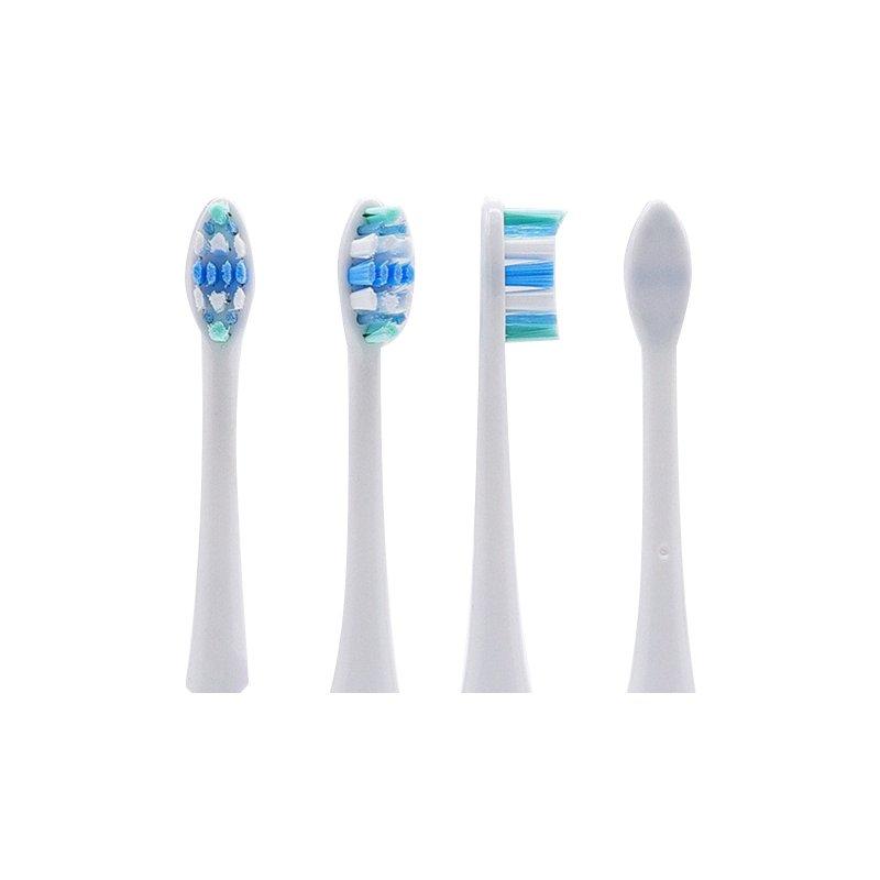 Teeth & Oral Care |  4pcs Ultrasonic Electric Toothbrush Head Replacement Brush Head Kits For HX-6014 HX 3 / 6 / 9 Nursing cleaning type-HX9034-P Health Care Nursing cleaning type-HX9034-P