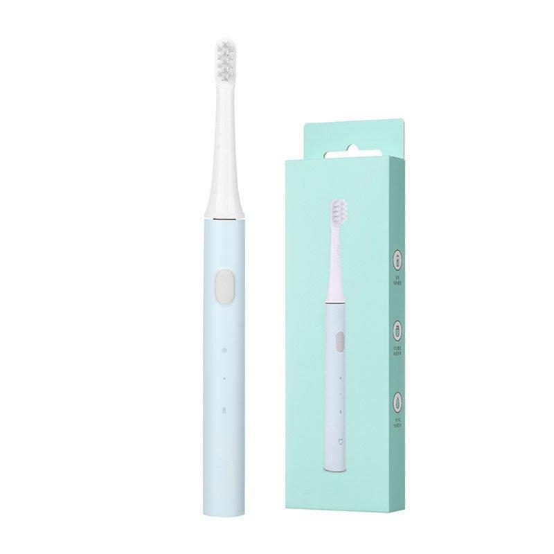 Teeth & Oral Care |  Compatible For Xiaomi Mijia T100 Sonic Electric Toothbrush IPX7 Waterproof Automatic Rechargeable Toothbrush Blue Health Care Blue