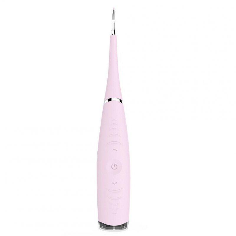 Teeth & Oral Care |  Electric Ultrasonic Sonic Dental Scaler Tooth Calculus Remover Cleaner Tooth Stains Tartar Tool Pink Health Care Pink