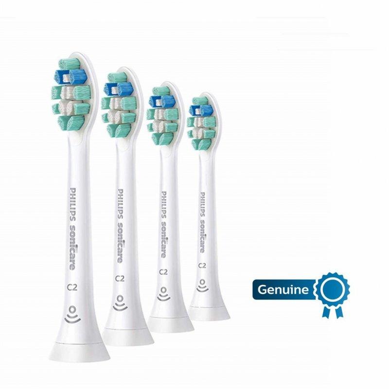 Teeth & Oral Care |  PHILIPS Sonicare C2 Optimized Plaque Control Hx9023/65 Replacement Brush Head C2 white 4-piece Health Care Teeth & Oral Care