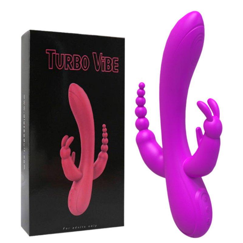 Vibrators |  2 PCS Vibrator For Clitoral Nipple Testis Stimulator Mini G Spot Massager Waterproof Adult Sex Toy For Women Men Purple Adult Items Purple