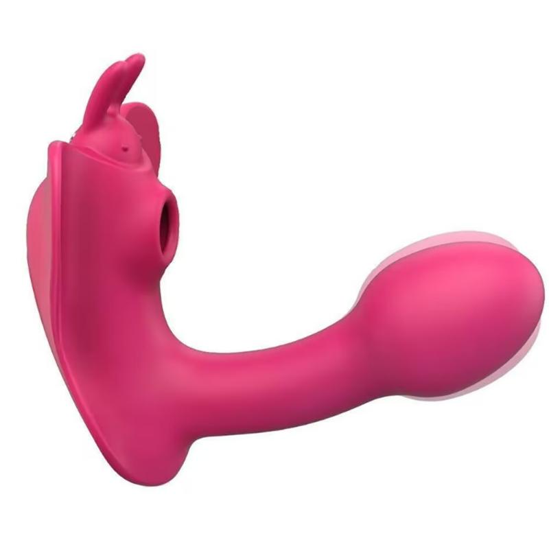 Vibrators |  2PCS Vibrator for Clitoral Nipple Testis Stimulator Mini G Spot Massager Waterproof Adult Sex Toy Rose Red Adult Items Rose red