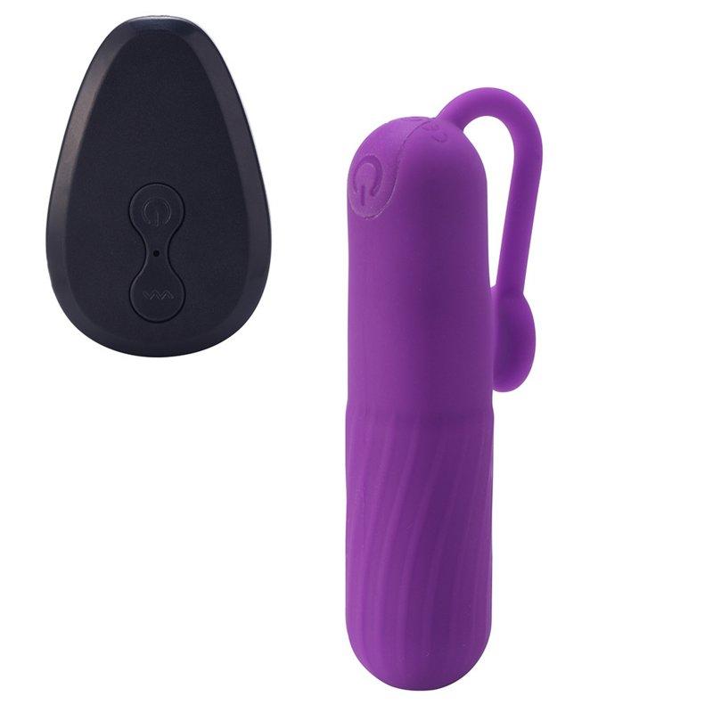 Vibrators |  2PCS Vibrator G Spot Vibrator Clitoral Massager Nipple Vibrator Pleasure Stimulator Sex Toy For Adult Couples Women Purple remote control Adult Items Purple + Remote control