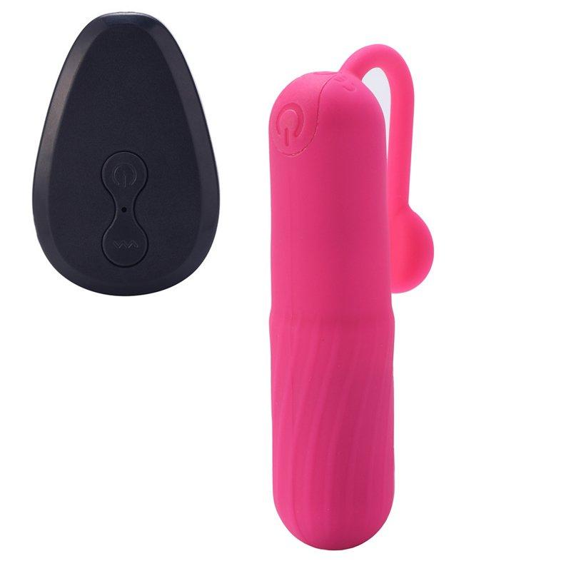 Vibrators |  2PCS Vibrator G Spot Vibrator Clitoral Massager Nipple Vibrator Pleasure Stimulator Sex Toy For Adult Couples Women rose red remote control Adult Items Rose red + Remote control