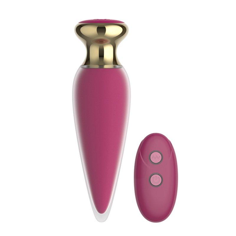 Vibrators |  Anal Plug Anal Vibrator Sex Toy Magnetic Rechargeable Vagina G Spot Dildo Vibrator Butt Plug with RC Adult Items Anal Plug+ RC