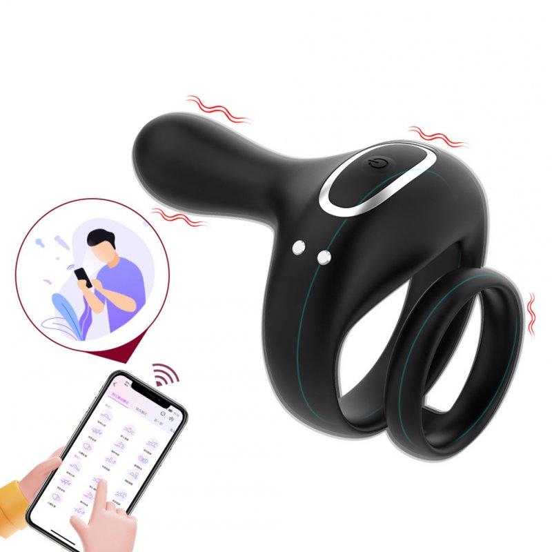 Vibrators |  App Time Delay Penis Cock Ring Prostate Vibrator Male Masturbator Cocking Sex Toy Adult Products APP Adult Items APP