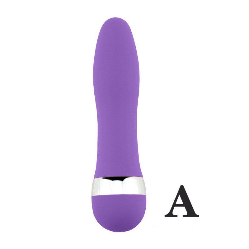 Vibrators |  Dildo G Spot Vagina Vibrator For Women Threaded Av Vibrator Stimulate Butt Plug Anal Erotic Goods Sex Toys A purple boxed Adult Items A purple boxed