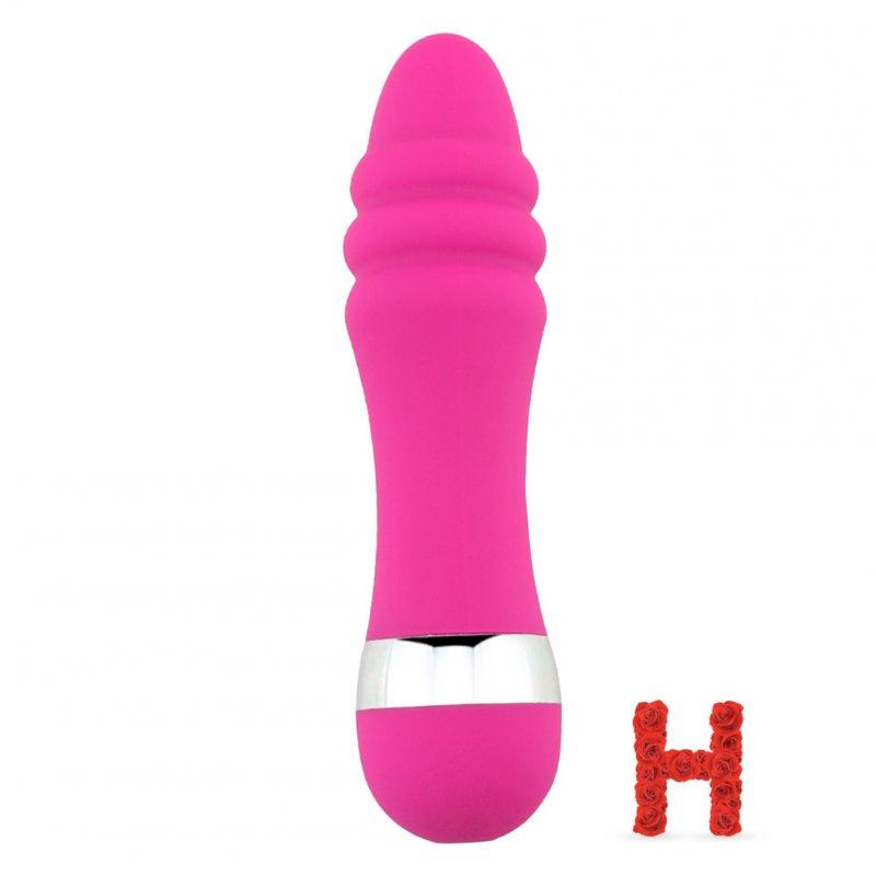 Vibrators |  Dildo G Spot Vagina Vibrator For Women Threaded Av Vibrator Stimulate Butt Plug Anal Erotic Goods Sex Toys H rose red boxed Adult Items H rose red boxed