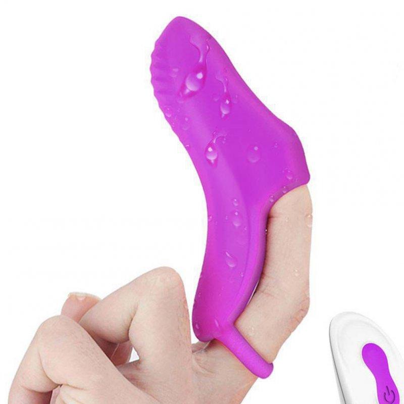 Vibrators |  Finger Massager Masturbator Vagina Stimulator With 9 Modes Remote Control Toys For G Spot Clitoral Women Pleasure Couples Vibrators Purple Adult Items Purple