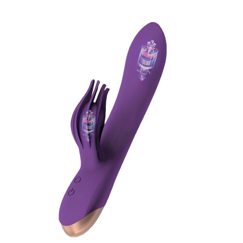 Vibrators |  G Spot Vibrator Sex Toys Clitoris Stimulator Realistic Dildo With 10 Powerful Vibration Adult Toys For Women Couples Purple Adult Items Purple