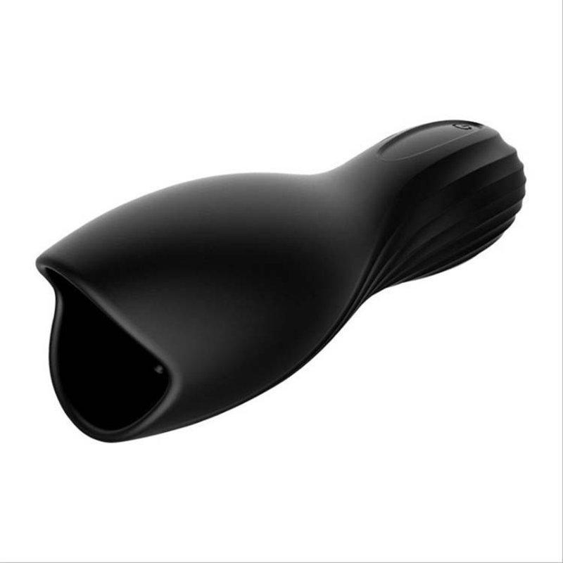 Vibrators |  Male Sex Masturbator Cup Waterproof Sex Toy 10 Mode Vibration USB Charging Penis Massager For Man Sex Game black Adult Items Black