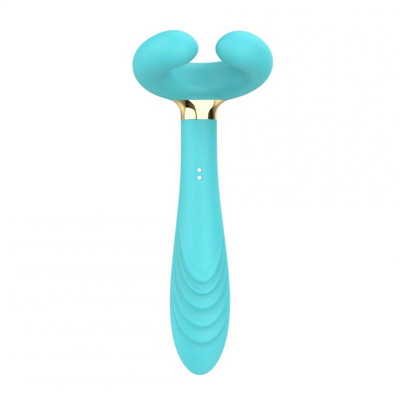 Vibrators |  Penis Masturbator G Spot Vibrator Magnetic Rechargeable C-Shaped Dildo Vibrator Masturbation Device Blue Adult Items Blue