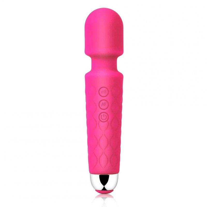 Vibrators |  Powerful AV Vibrator Magic Vagina Wand Clitoris Stimulator Vibrators Sex Toys G Spot for Masturbator USB Dildo red Adult Items Red